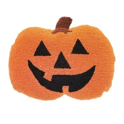 Sale Jack-O-Lantern Shaped Halloween Throw Pillow Halloween