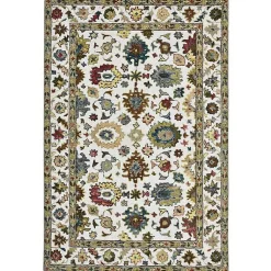 Kirklands Home Area Rugs|Jackson Ivory Hand-Tufted Area Rug, 5x7