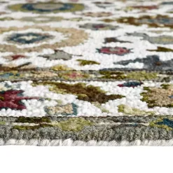 Kirklands Home Area Rugs|Jackson Ivory Hand-Tufted Area Rug, 5x7