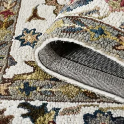 Kirklands Home Area Rugs|Jackson Ivory Hand-Tufted Area Rug, 5x7