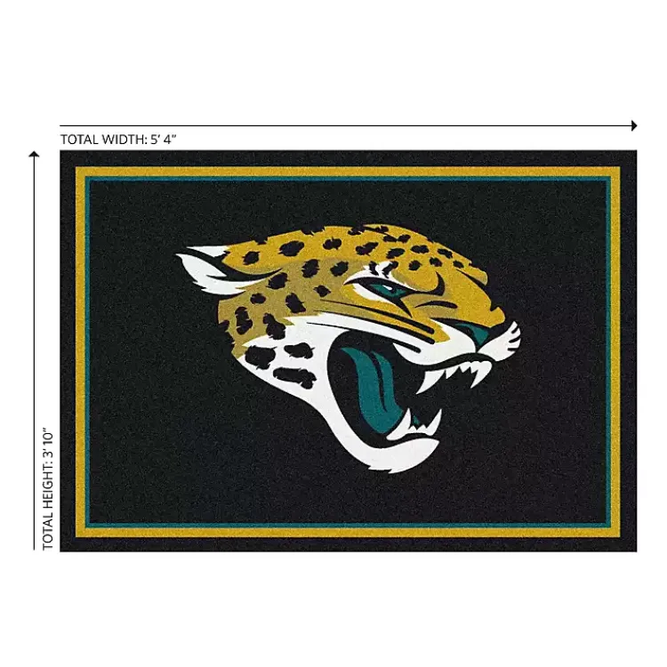 Kirklands Home Area Rugs|Jacksonville Jaguars Area Rug, 4x6