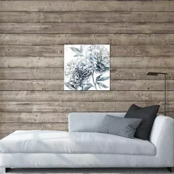 Kirklands Home Canvas Art|Japanese Peony Canvas Art Print Blue