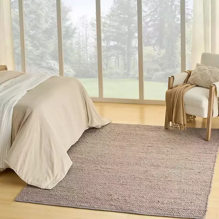 Kirklands Home Area Rugs|Jaxon Natural Jute Area Rug, 8x10 Gray