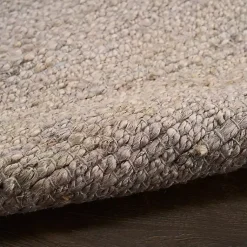 Kirklands Home Area Rugs|Jaxon Natural Jute Area Rug, 8x10 Gray