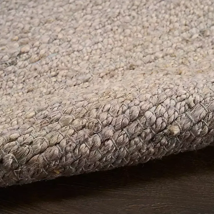Kirklands Home Area Rugs|Jaxon Natural Jute Area Rug, 8x10 Gray