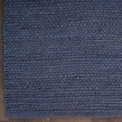 Kirklands Home Area Rugs|Jaxon Navy Natural Jute Area Rug, 4x6 Blue