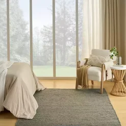 Kirklands Home Area Rugs|Jaxon Sage Natural Jute Area Rug, 5x7 Green