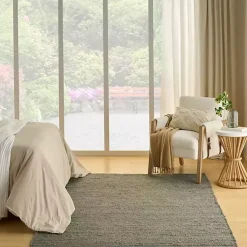 Kirklands Home Area Rugs|Jaxon Sage Natural Jute Area Rug, 8x10 Green