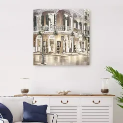 Discount Jazz Street I Canvas Art Print, 30x30 in. Mardi Gras Decorations