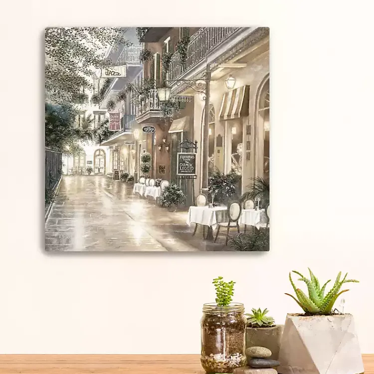 Outlet Jazz Street II Canvas Art Print, 20x20 in. Mardi Gras Decorations