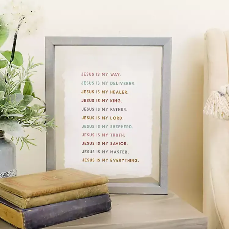 Kirklands Home Wall Quotes & Signs|Jesus is My Everything Wall Plaque
