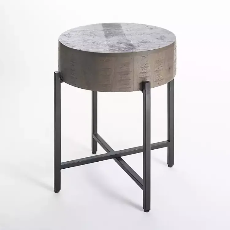 Kirklands Home Accent & End Tables|Jodi Mango Wood Side Table