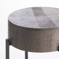 Kirklands Home Accent & End Tables|Jodi Mango Wood Side Table