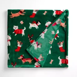 New Jolly Dogs Plush Throw Blankets & Throws