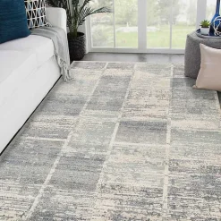 Kirklands Home Area Rugs|Jordan Aly Modern Area Rug, 6x9 Gray
