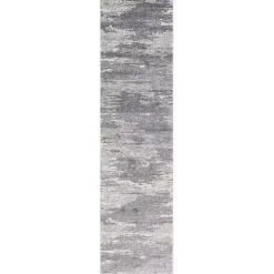 Kirklands Home Area Rugs|Jordan Delia Modern Runner, 2x10 Gray