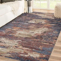 Kirklands Home Area Rugs|Jordan Delia Rust Area Rug, 6x9 Multi
