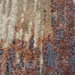 Kirklands Home Area Rugs|Jordan Delia Rust Area Rug, 7x10 Multi