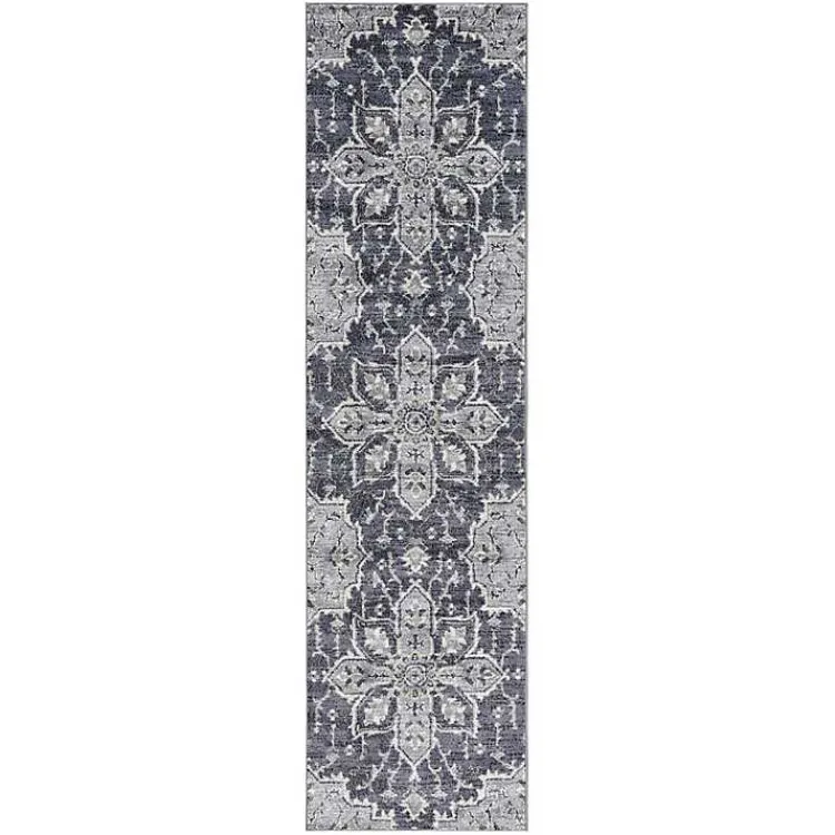 Kirklands Home Area Rugs|Jordan Eva Medallion Runner, 2x10 Purple