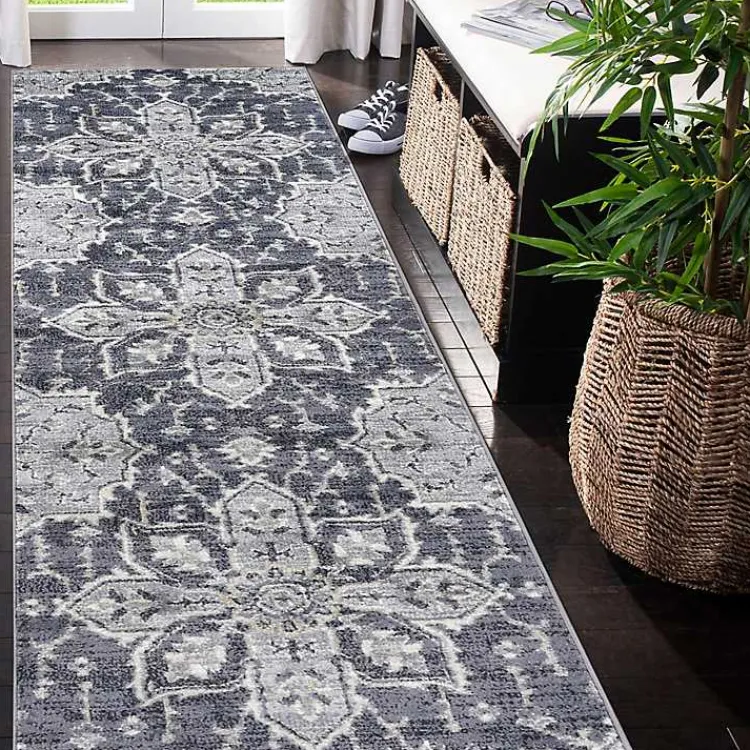 Kirklands Home Area Rugs|Jordan Eva Medallion Runner, 2x10 Purple