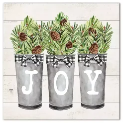 Outlet Joy Pine Tree Canvas Art Print Christmas Art & Wall Decor