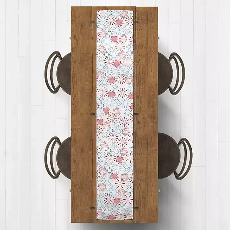 Kirklands Home Table Linens|July 4th Fireworks Decorative Table Runner