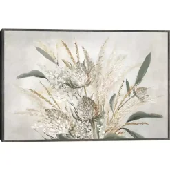 Kirklands Home Canvas Art|Juno Framed Canvas Art Print Tan