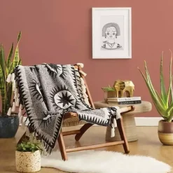 Hot Justina Blakeney Sun Medallion and Dots Throw Blankets & Throws