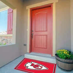 Kirklands Home Area Rugs|Kansas City Chiefs Area Rug, 3x4 Red