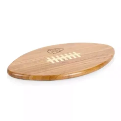 Kirklands Home Serving & Entertaining|Kansas City Chiefs Bamboo Football Cutting Board Tan