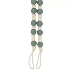 Kara Beaded Wood Decorative Garland Decorative Accents