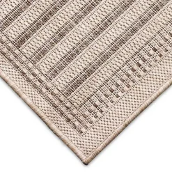 Kirklands Home Area Rugs|Kaya Natural Gradient Indoor/Outdoor Area Rug, 6x9 Tan