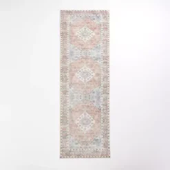 Kirklands Home Area Rugs|Kelly Traditional Washable Runner, 2x7 Red