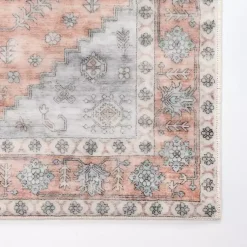 Kirklands Home Area Rugs|Kelly Traditional Washable Runner, 2x7 Red