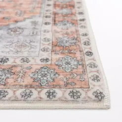 Kirklands Home Area Rugs|Kelly Traditional Washable Runner, 2x7 Red