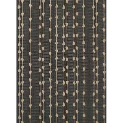 Kirklands Home Area Rugs|Kendall Gray Vertical Teardrop Outdoor Rug, 5x8