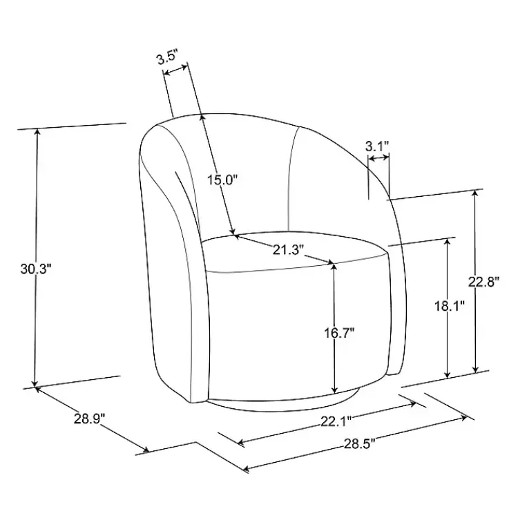 Kirklands Home Accent Chairs|Khaki Boucle Danielle Accent Chair Tan