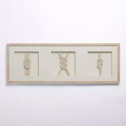 Kirklands Home Wall Plaques|Knot Shadowbox Wall Plaque