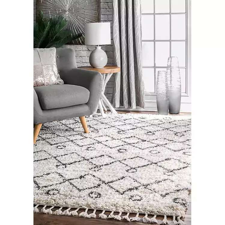 Kirklands Home Area Rugs|Kristi Shag Transitional Area Rug, 5x7