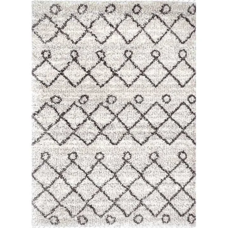 Kirklands Home Area Rugs|Kristi Shag Transitional Area Rug, 5x7
