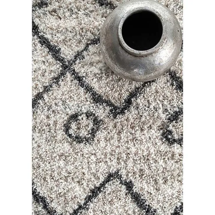 Kirklands Home Area Rugs|Kristi Shag Transitional Area Rug, 5x7
