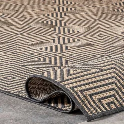 Kirklands Home Outdoor Rugs|Kylie Gray Modern Abstract Outdoor Rug, 8x10