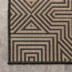 Kirklands Home Outdoor Rugs|Kylie Gray Modern Abstract Outdoor Rug, 8x10