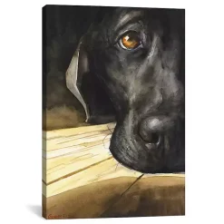 Kirklands Home Canvas Art|Labrador Giclee Canvas Art Print