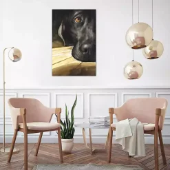 Kirklands Home Canvas Art|Labrador Giclee Canvas Art Print