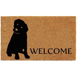 Kirklands Home Doormats|Labrador Welcome Doormat
