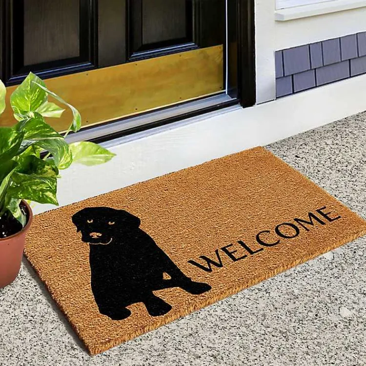 Kirklands Home Doormats|Labrador Welcome Doormat