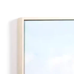 Kirklands Home Canvas Art|Lady by the Sea Framed Canvas Art Print