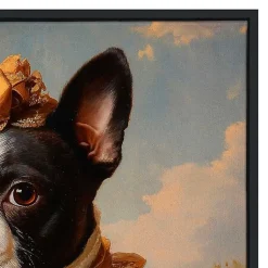 Kirklands Home Canvas Art|Lady Philippa Poshpaws Framed Art Print Multi