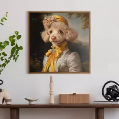 Kirklands Home Canvas Art|Lady Rosaline Ruffleton Framed Art Print Multi